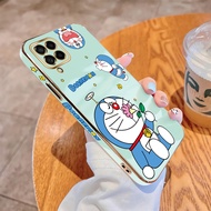 Samsung Galaxy Casing M53 M33 M23 M14 5G M62 F62 M22 M12 Softcase Cartoon Doraemon Phone Casing Luxu