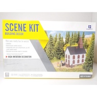 1/87 Church Building Model with Simple Color Separation Needs to Assemble by Yourself Does Not Inclu