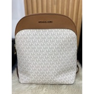 Mk backpack mono white
