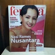 Majalah - Femina No 32/XXVII Agustus 1999 (Cover Karina Suwandi) ORI