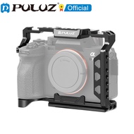 PULUZ Metal Camera Cage Stabilizer Rig for Sony A7 IV / ILCE-7M4 / A7M4 / A7M3 / A7R3 / A7R III Came