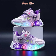 KUROMI PURPLE-PINK LED SHOES