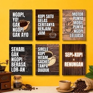 Coffee Wall Decor Cafe Poster Motivational Quotes Coffee