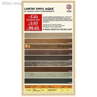 ✌∈℡(RT) Vinyl Flooring Al Aqsa 2mm, 3.2mm&amp;3.5mm Lantai DIY Kilang Murah Free Postage PVC