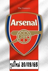 โปสเตอร์ อาร์เซนอล ตรา โลโก้ สโมสร ฟุตบอล Arsenal รูปภาพ กีฬา football โปสเตอร์ ติดผนัง สวยๆ poster