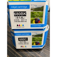 Hp680xL Size, Compatible Black Cartridge 2135/3635/4675/2676/4678/680/HP680k/hp680c/hp-680/hp680 ink