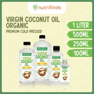 Nutrifinds® Organic Premium Virgin Coconut Oil (VCO)