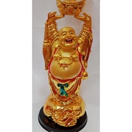 Buddha, God of Wealth, Travelling Buddha, Golden Buddha, Lucky Charm Buddha FengSHui, Great Fortune