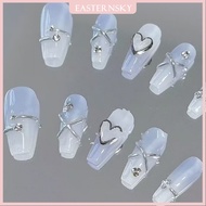 [HANDMADE]Artificial Nail Finished Reusable Nail Art Patches Whitening Sea Salt Coconut Milk Jelly