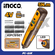 INGCO ไขควงไร้สาย 4V CSDLI0406