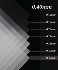 Matt PVC Cover A4 / Rigid Sheet A4 / Transparent A4 Cover / Binding Cover A4 / Plastic Cover A4 (210