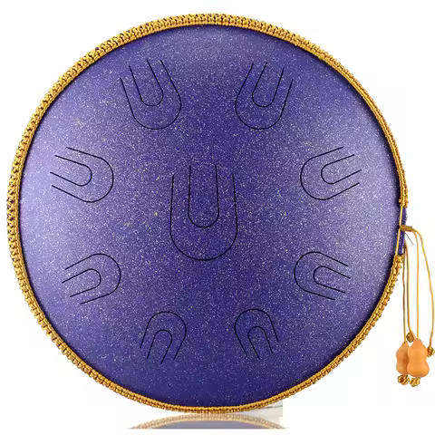 New Design Handpan Music Instrument 14 Inch Handpan 432hz Chord Accompaniment