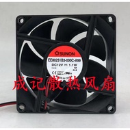 Brand New Original SUNON Jianzhun 8025 Double Ball Fan 8CM EE80251B3-000C-A99