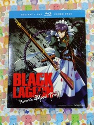 企業傭兵 羅貝爾特的血路 動畫 Black Lagoon: Roberta's Blood Trail 美國版 二手 BD + DVD 2碟裝 日語 英語 英文字幕 藍光 blu-ray