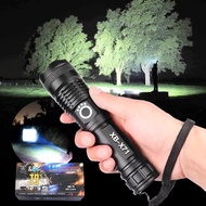 ไฟฉาย ไฟฉายแรงสูง ไฟฉายทหาร ไฟฉายตำรวจ Ultrafire T9(สว่างสูง) ส่องไกล 500ม. (แถมถ่าน 18650 7800mAh 2