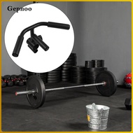 Gepnoo Barbell Barrel Rack Landmine Stand Sturdy Full Body with Handle Platform Barbell