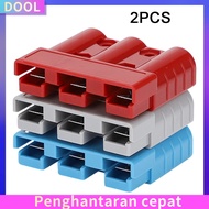 [DOOL]2X For Anderson Style 3 Pin 50A Plug DC-DC Charger Solar Power Connector Plug