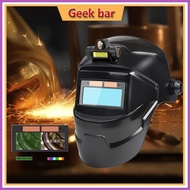 ◫ ◪ ◐ GEEKBAR New True Color Solar Auto Darkening Welding Mask Resist Sparks Eye Protector Shade