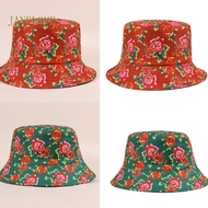 JLOVE Cloche Hat Rose Decorated Beanie Breathable Cloche Style Western Fisherman Hat Surprise  for Schoolgirls Girlfrien