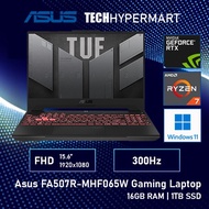 Asus TUF Gaming A15 FA507R-MHF065W 15.6" Laptop/ Notebook (Ryzen 7 6800H, 16GB, 1TB, NV RTX3060, W11