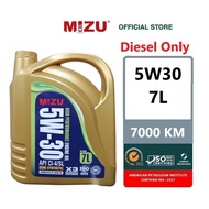 MIZU SEMI 5W30 CI-4/SL Diesel [7L] Engine Oil - Minyak Hitam car nissan bmw benz diesel kia Toyota i