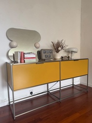 Ligne Roset Dita Cabinet Yellow Mustard usm