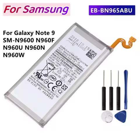 EB-BN965ABU Battery For Samsung Galaxy Note 9 N9600 SM-N9600 N960 N960U SM-N960F SM-N965F GH82-17562