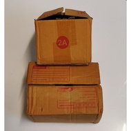 (Secondhand) Parcel Box Postal With Lid 0 0+4 2A 2B C (1 Pack 10 Pieces)