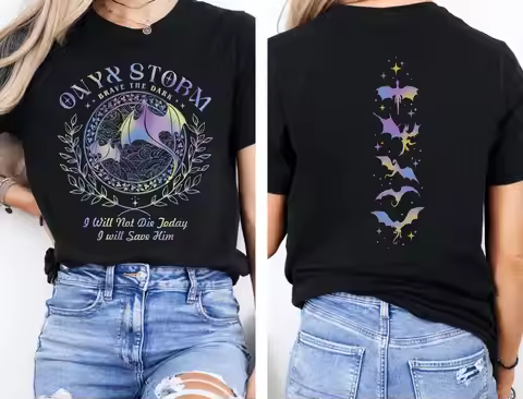 Onyx Strom Fourth Wing Shirt Basgiath War College Dragon Rider Violet Sorrengail Xaden Riorson Rider