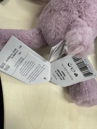 Jellycat 薰衣草紫小河馬毛公仔