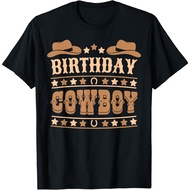 Birthday Cowboy Outfit Cute Western Bday Birthday T-Shirt