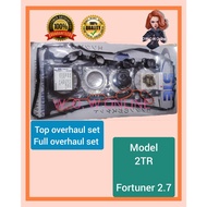 TOYOTA FORTUNER 2.7 2TR-FE ENGINE HEAD TOP / FULL OVERHAUL GASKET SET (CARBON)