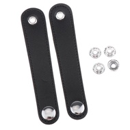 [whfashionkk] Bellows Holder, Bellows Clasp for Accordion, PU Leather, Black Bellows Strap