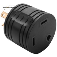 RV Generator Adapter 3- 30A Male To 30A Female RV Power Plug 125V RV Plug for  Motorhome Trailer L5-