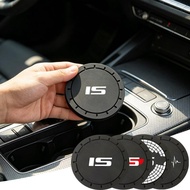 1pcs Silicone Shockproof Car Cup Pad Car Gadgets For Lexus IS200t IS250 IS300 IS350 IS500 2014-2024