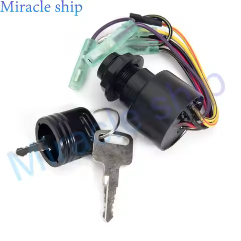 87-17009A5 Boat Ignition Key Switch For Mercury Boat Motor 3 Pos Plastic + Metal Outboard Engine Boa