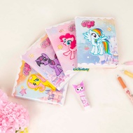 Fur Motif Notebook Fur Diary Book for Children Cute Characters Journal Notebook