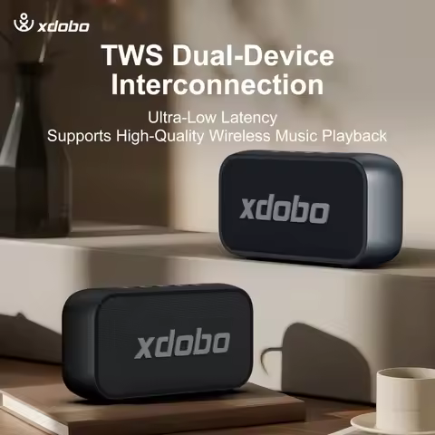 Outdoor portable XDOBO LUXE MiNi Bluetooth speaker with powerful sound effects supporting MP3 music 