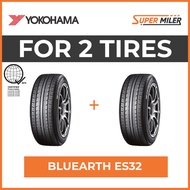 2pcs YOKOHAMA 185/55R16 ES32 BLUEARTH 83V Car Tires