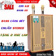 Loa Kéo nhập khẩu CM Audio K8  Âm thanh sống động hình thức sang trọng tặng kèm 2 Micro UHF xịn