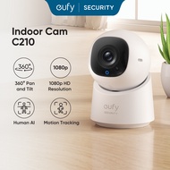 eufy Security Indoor Cam C210, 1080p Resolution with 360° Horizontal View - T8419