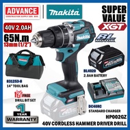 SUPER VALUE MAKITA DF002GZ / HP002GZ 40V Cordless Hammer Driver Drill 13MM (1/2") ( Free Contractor 