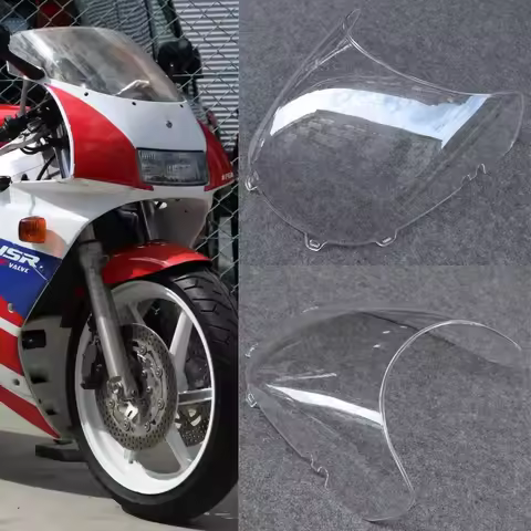 PGM3 Windscreen Windshield Odometer Visor Viser Front Glass Wind Shield for Honda NSR250 MC21 1990 1