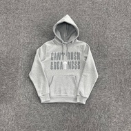 Trapstar x Central Cee Hoodie-Grey Comparable To The Grid Beautiful Screen Print