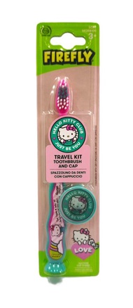 Hello Kitty - FIREFLY凱蒂貓有蓋兒童牙刷(有蓋) 1支