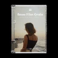 🎞 Overlay Pack | 20 MOV + 20 PNG 8mm Film Grain Overlays (CINEGRAMS – 8mm Film Grain) [MICHIGO STUDI