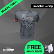 Brompton CHPT3 Folding Bike Sports T-Shirt Dry Fit T-Shirt - S