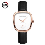 Jam Tangan Analog Wanita Hannah Martin HM1251 Stainless Steel Mesh Water Resist Original + Free Box