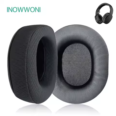 INOWWONI Replacement Earpads For Skullcandy Crusher Headphones Ear Cushion Pads Cover Earmuffs Heads
