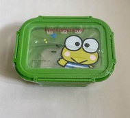 台灣限定 Sanrio Keroppi 玻璃保鮮盒 食物盒